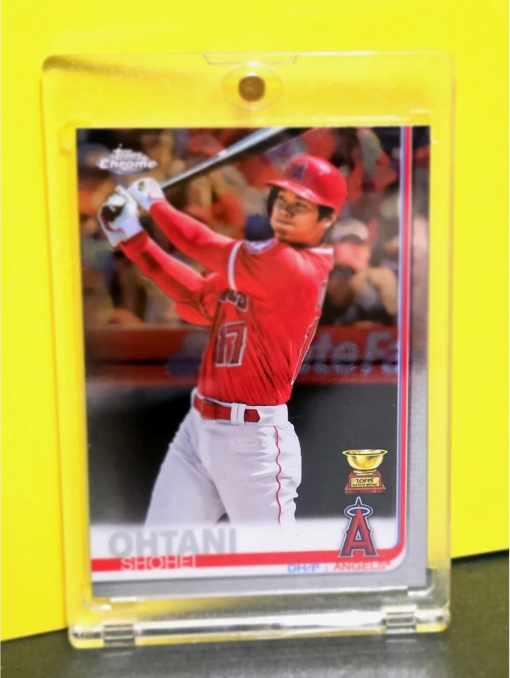 2019 Topps Chrome - Shohei Ohtani #1 RC Cup Encased Dodgers